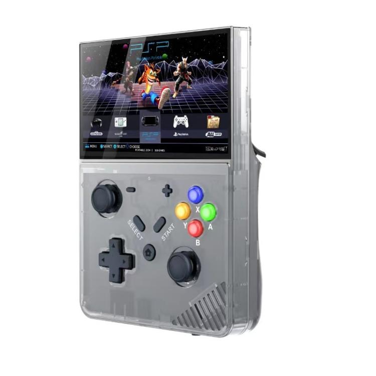 R43 Pro Handheld Game Console 4K HD 4.3-Inch Screen Home Portable Video Game Player, Translucent Black 64G, Gray 64G, Translucent Black 128G, Gray 128G