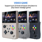R43 Pro Handheld Game Console 4K HD 4.3-Inch Screen Home Portable Video Game Player, Translucent Black 64G, Gray 64G, Translucent Black 128G, Gray 128G