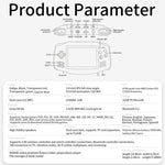 Console de jeux portable ANBERNIC RG 34XX, style rétro classique, sans fil et Wi-Fi. Disponible en version standard 32 Go (sans jeu), standard + 64 Go, standard + 128 Go et standard + 256 Go.