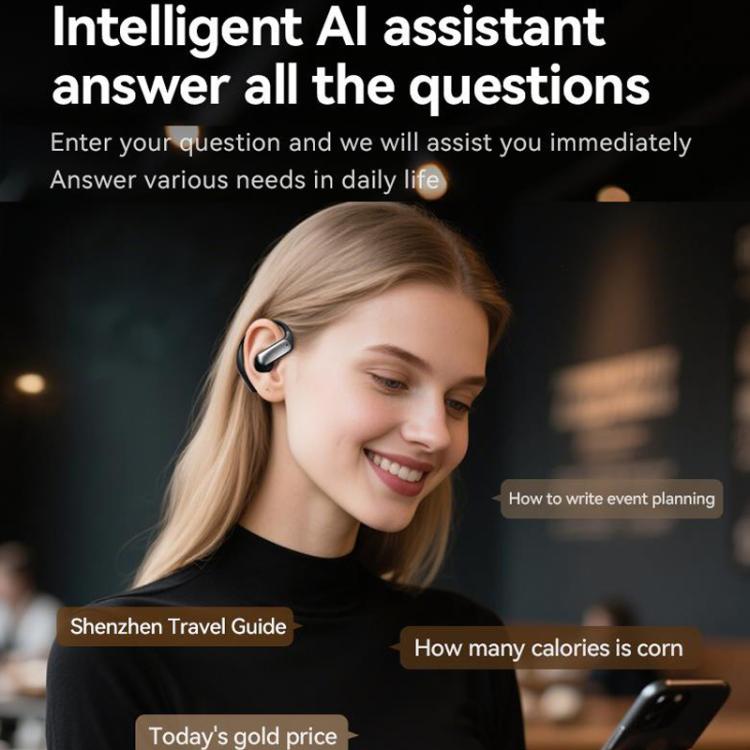 M127 AI Smart Translation Bluetooth Earphones