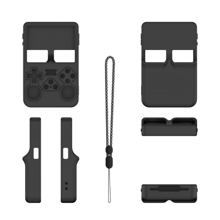 Housse de protection anti-poussière en silicone pour consoles de jeux portables ANBERNIC R36S