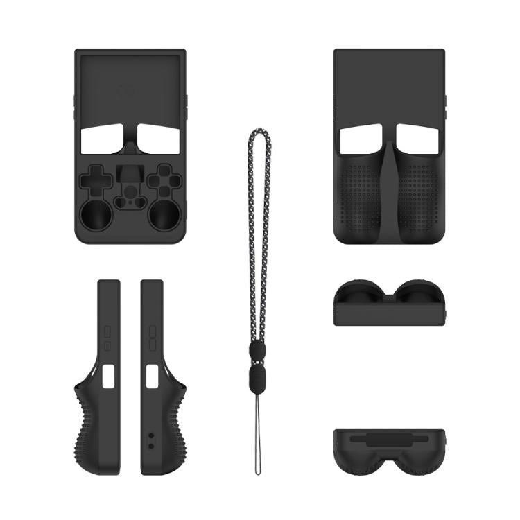 Housse de protection en silicone anti-poussière pour consoles de jeux portables R36 MAX