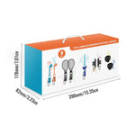 JYS NS2281 pour Nintendo Switch 2 Sports Kit de sport 9 en 1 Accessoires de jeu Poignées gauche et droite