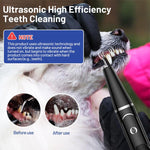 Pet Ultrasonic Teeth Cleaner Dog Tooth Brushing Kit Plaque Tartar Remover Dental Care Tool, With 3pcs Kit (White), With 3pcs Kit (Black), With Gift Box Oral Mirror (White), With Gift Box Oral Mirror (Black)