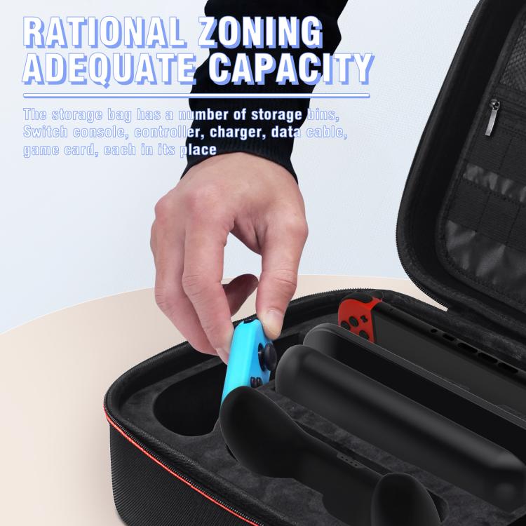 Sacoche de rangement grande capacité en tissu Oxford pour Nintendo Switch 2