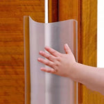 Anti-pinch Hand Door Hinge Protector Cover Home Baby Safety Door Sealing Self-adhesive Protection Strip, 120x18cm, 120x10cm