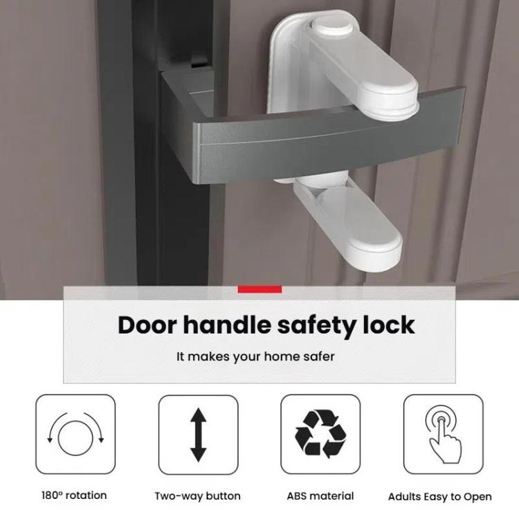 Children Security Lock Anti-Opening Anti-Pet Dogs Cats Open Cabinet Drawer Window Door Lock