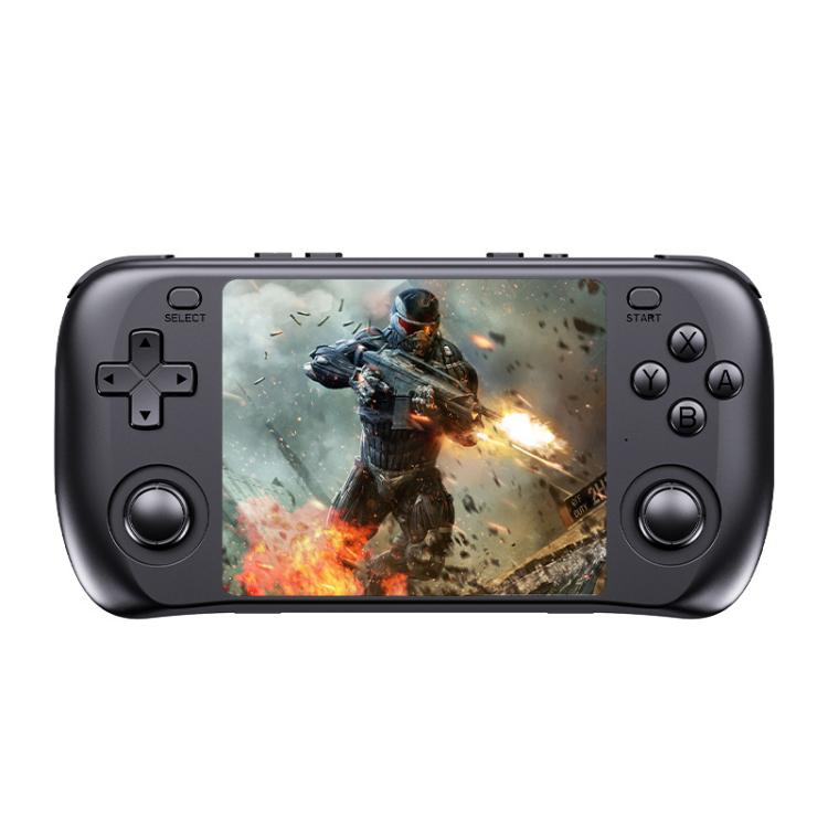Console de jeux rétro PSP H36S avec écran IPS HD de 3,5 pouces, système Linux, console de jeux vidéo portable GBA, 64 Go, 128 Go