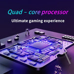 Console de jeux rétro PSP H36S avec écran IPS HD de 3,5 pouces, système Linux, console de jeux vidéo portable GBA, 64 Go, 128 Go