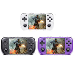 Console de jeux rétro PSP H36S avec écran IPS HD de 3,5 pouces, système Linux, console de jeux vidéo portable GBA, 64 Go, 128 Go