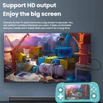 Console de jeux portable rétro XF43, open source, grand écran 4,3 pouces, 64 Go, 128 Go