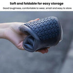 25cm Outdoor Thickened Wear-Resistant High-Tube Rainproof Shoe Cover, M 34-36, L 37-39, XL 40-42, XXL 43-45, XXXL 45-46