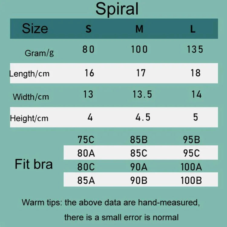 Postoperative Natural Latex Prosthetic Breasts Silicone Pellets Ultra-Light Breathable Anti-Bacterial Breast Implants, S, M, L