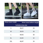 Cycling Outdoor Thick Wear-Resistant Mid-Tube Rain Boots, S 36-37, M 38-39, L 40-42, XL 43-45, XXL 46-47