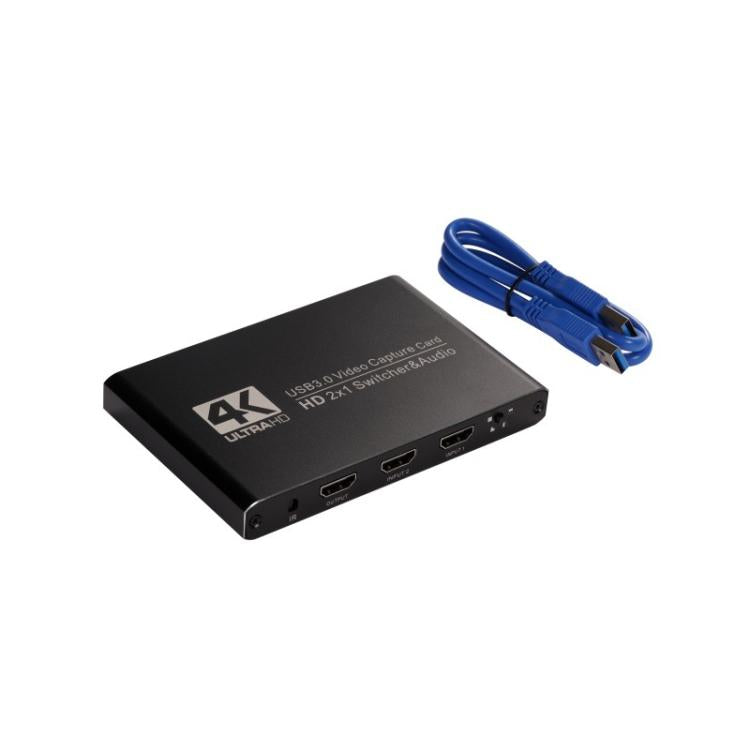 USB 3.0 HD Video Capture Card 4K Camera Computer Game Live Recording Box
