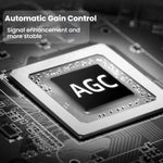 Tri-Band 900/1800/2100MHz Mobile Signal Booster - B1/B3/B8/B20 4G LTE Amplifier, Tri-Band