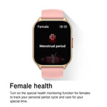 Blood Oxygen / Sleep / Heart Rate Health Monitoring Smart Watch Square Sports Double Strap Watch, Gold Steel+Silicone Pink, Black Steel+Silicone Black