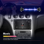 For Alfa Romeo 159 7 inch Horizontal Screen Carplay Car Navigation Center Control Integrated Machine, 2+64G, 4+64G