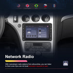 For Alfa Romeo 159 7 inch Horizontal Screen Carplay Car Navigation Center Control Integrated Machine, 2+64G, 4+64G