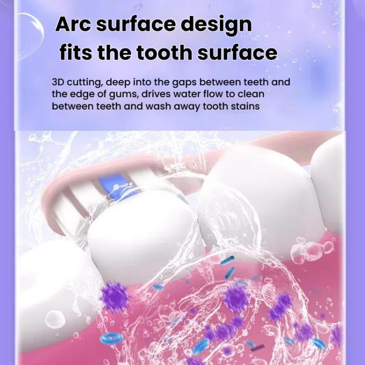 Rechargeable Sonic Electric Toothbrush for Adults with Custom Mode, Antibacterial Brush Heads, Smart Timer, Sterilization White, Sterilization Light Purple, Standard White, Standard Light Purple