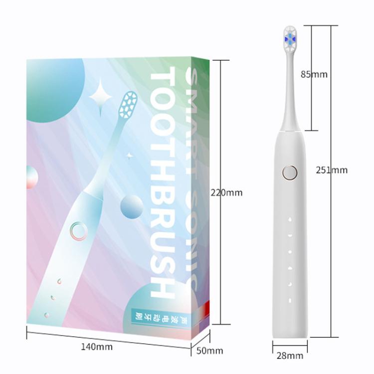 Rechargeable Sonic Electric Toothbrush for Adults with Custom Mode, Antibacterial Brush Heads, Smart Timer, Sterilization White, Sterilization Light Purple, Standard White, Standard Light Purple