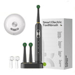 Rechargeable Electric Toothbrush for Adults 4200 RPM Rotating Brush IPX8 Waterproof Inductive Charging, Sterilized White, Sterilized Black, Regular White, Regular Black