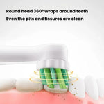 Rechargeable Electric Toothbrush for Adults 4200 RPM Rotating Brush IPX8 Waterproof Inductive Charging, Sterilized White, Sterilized Black, Regular White, Regular Black