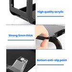 For Marshall Middleton Speaker Stand Acrylic Retro TV Cabinet Design Desktop Organizer Display Shelf, For Marshall Middleton