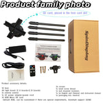 Ventilateur holographique 3D de 60 cm avec résolution 1600x720 et 720 LED, contrôle de contenu DIY via WiFi/APP, prise US, prise EU, prise UK, prise AU