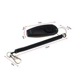 2 In 1 Pet Training Clicker Dog Whistle With Long Wristband