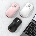 Tri-Mode Wireless Gaming Mouse 24000 DPI, 6 RGB Lighting Modes, Rechargeable, Macro Programmable, Black, White, Pink, Wireless Charging Black, Wireless Charging White, Wireless Charging Pink
