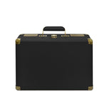 SDRD Wooden Box Karaoke Machine With Wireless Dual Mics All-In-One Speaker System Supports U Disk/TF Card