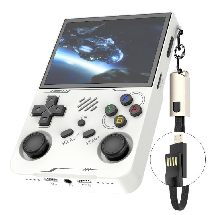 Console de jeu portable R36XX double bande WiFi, écran IPS HD Mipi de 3,5 pouces, système d'exploitation Linux open source, 64 Go, 128 Go