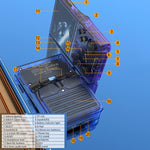 Console de jeu portable R36XX double bande WiFi, écran IPS HD Mipi de 3,5 pouces, système d'exploitation Linux open source, 64 Go, 128 Go