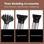 T-Shaped Hair Dryer with Smart Inverter Technology High-Power Blow Dryer for Home & Salon Use, EU Plug, EU Plug With 3 Nozzles, US Plug, US Plug With 3 Nozzles, UK Plug, UK Plug With 3 Nozzles