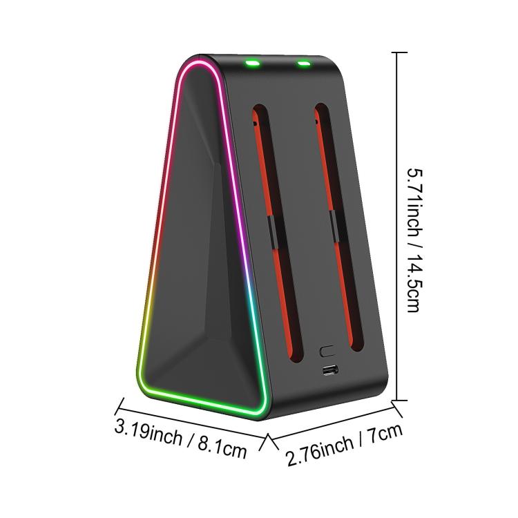 For Nintendo Switch 2 4 In 1 Handle Charger Storage Base, YZC-520 Charge Base