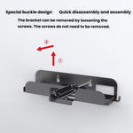 Support mural de rangement PGTECH GP-369 pour console de jeux Nintendo Switch 2, avec poignée et crochet de rangement.