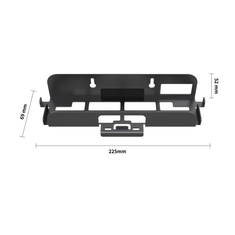 Support mural de rangement PGTECH GP-369 pour console de jeux Nintendo Switch 2, avec poignée et crochet de rangement.