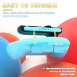 Lot de 2 poignées de volant pour manettes Nintendo Switch 2/Switch Joy-Con