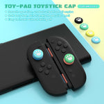 Pour Nintendo Switch 2 Joy-Con 2 : 2 paires de capuchons de boutons en silicone à motif griffe