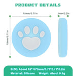 Pour Nintendo Switch 2 Joy-Con 2 : 2 paires de capuchons de boutons en silicone à motif griffe