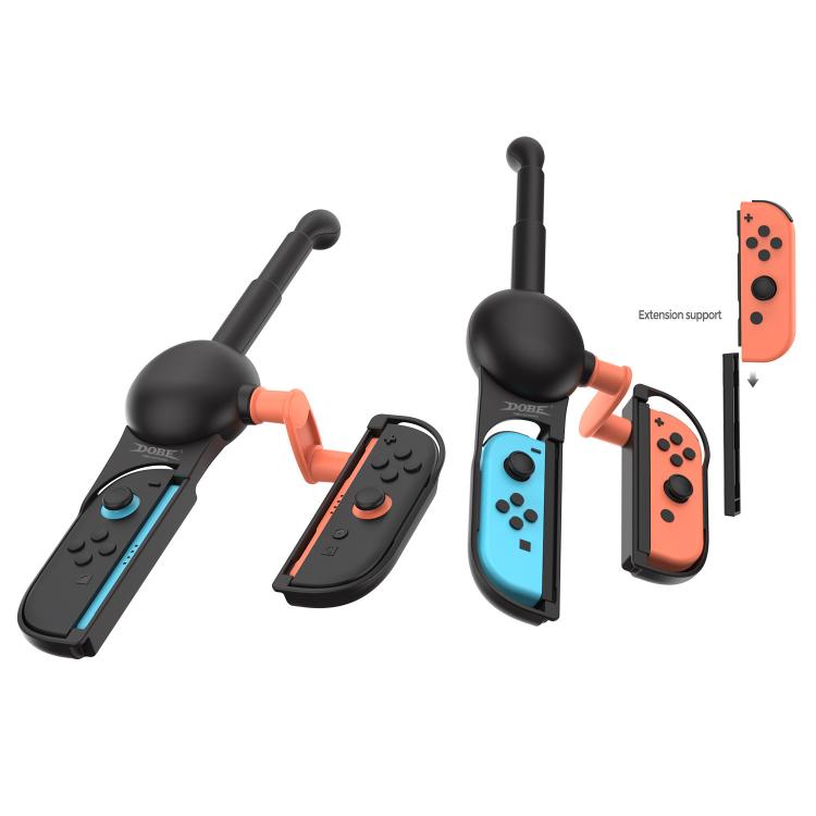 DOBE Fishing Rod Motion Controller For Nintendo Switch 2/Switch/Switch OLED Joy-Con, Fishing Rod