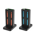 DOBE 4-in-1 Magnetic Charging Station for Nintendo Switch 2 Controllers with LED Indicators & Cartridge Storage, TNS-3192B