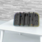 For Nintendo Switch 2 JoyCon Wall-Mounted Charging Dock with RGB Lighting, HBS-2807