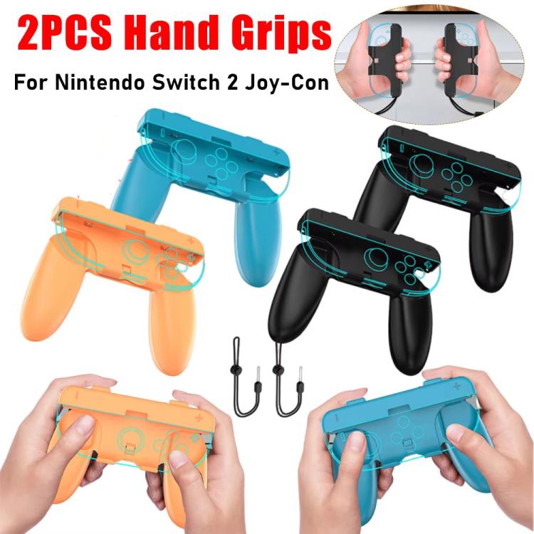 For Nintendo Switch 2 Joy-Con Controllers  2-in-1 Detachable Grip for Dual/Single-Hand Use