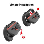 For Nintendo Switch 2 Joy-Con 1pair Comfort Grip with Adjustable Wrist Band