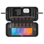 For Nintendo Switch 2 OIVO  Large-Capacity EVA Carrying Case With Built-In Stand, 24 Game Card Slots