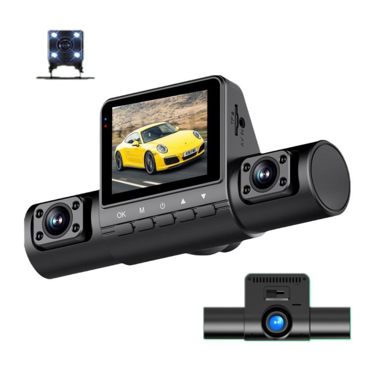 High-Definition 1080P Infrared Night Cision Parking Monitoring Driving Recorder, 3 Lenses, 4 Lenses, 4 Lenses + 32G