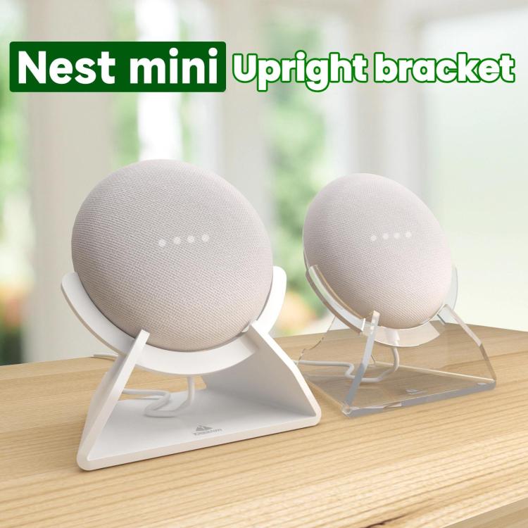 TXESIGN For Google Nest Mini Speaker Desktop Storage Upright Base Stand