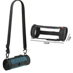 For JBL Flip 7/6 Bluetooth Speaker Portable Protective Case With Single Shoulder Strap, Black 3